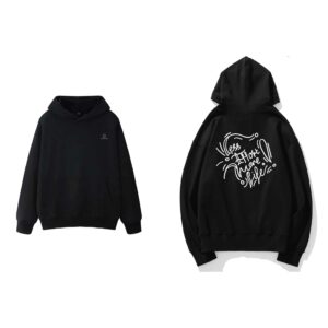 Less Effort More Life Hoodie Black